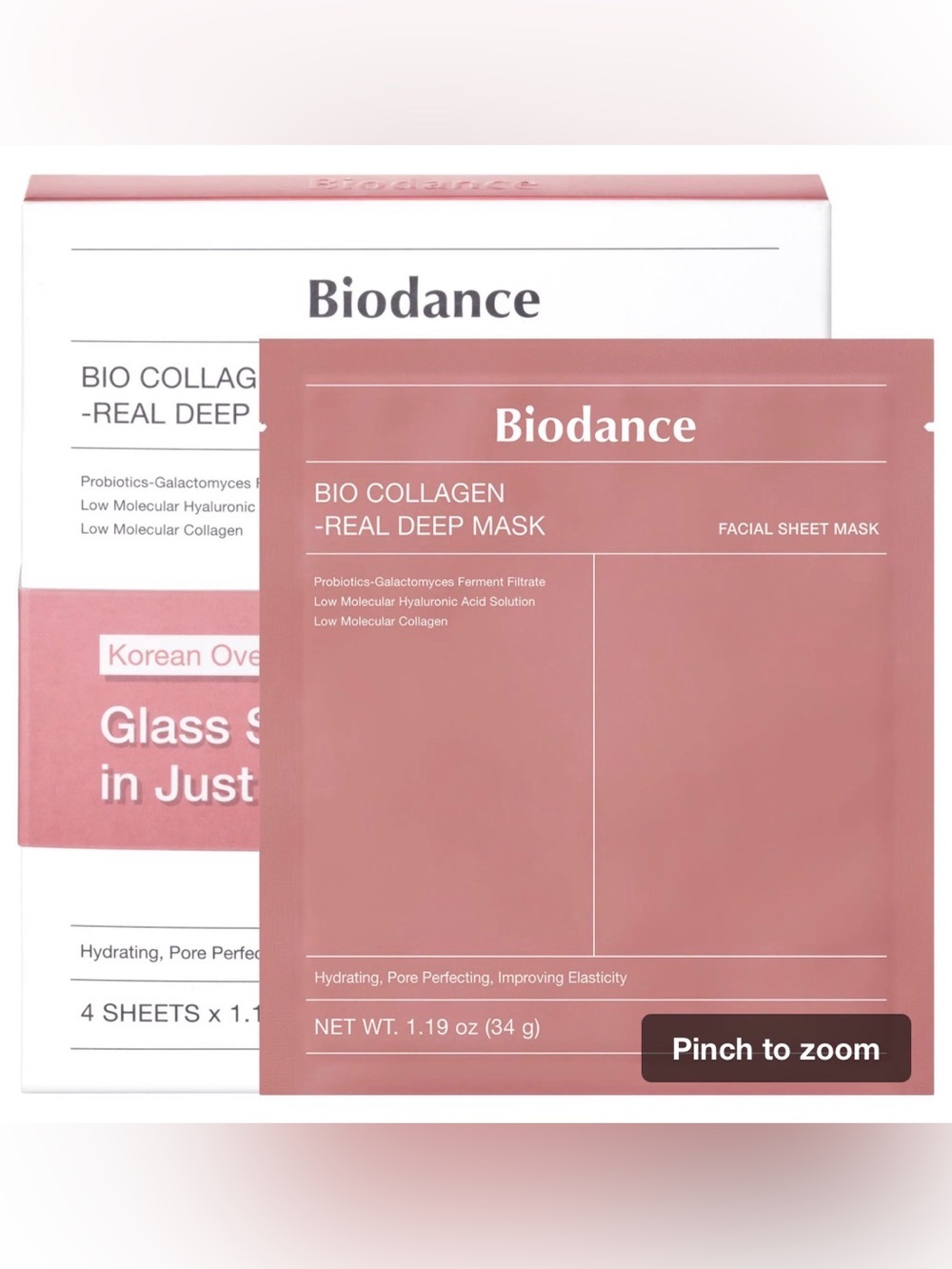 Biodance Bio Collagen Real Deep Mask for Pore Minimizing & Firming Care
